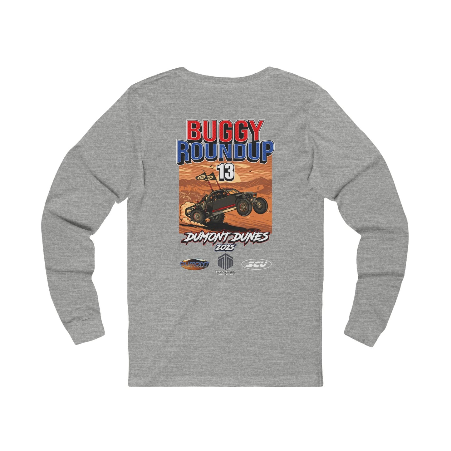 Long Sleeve Buggy Roundup 13 Tee | Bella+Canvas 3501
