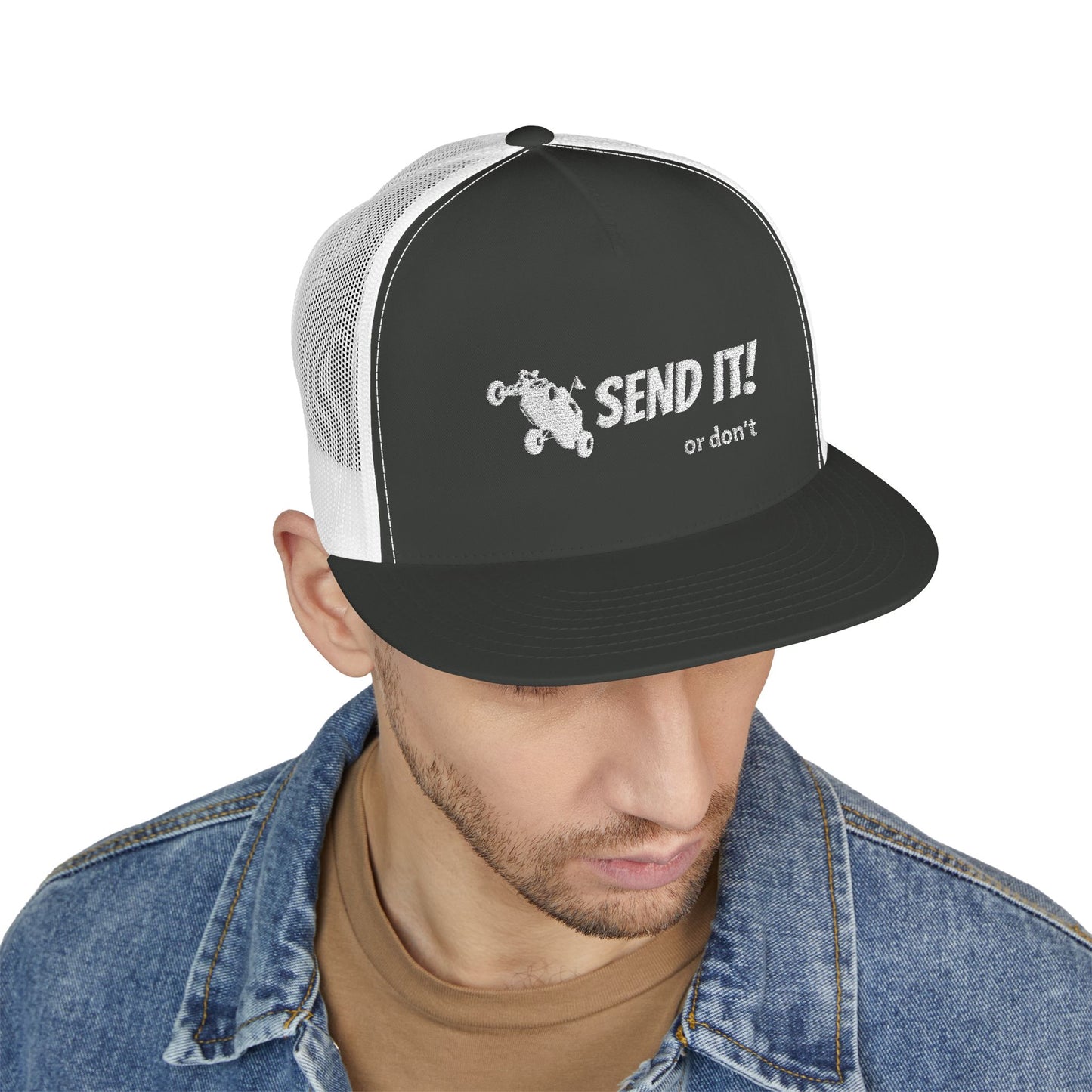 Send it! (or don't) Trucker Cap