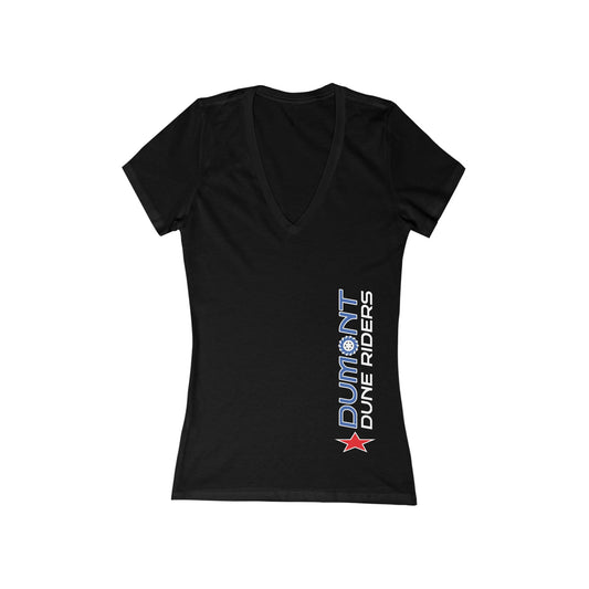 DDR Women’s Deep V-Neck Tee | Bella + Canvas 6035