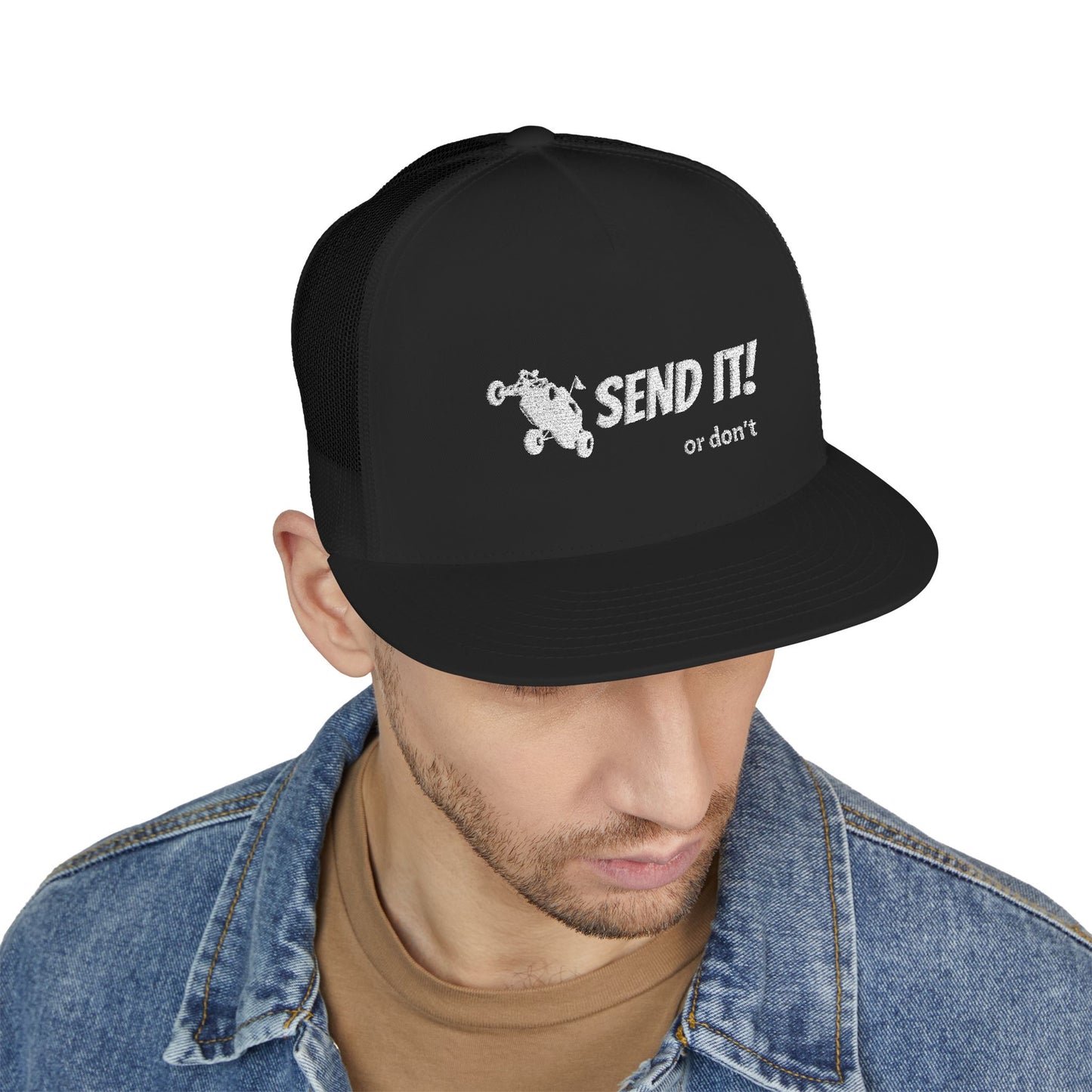 Send it! (or don't) Trucker Cap