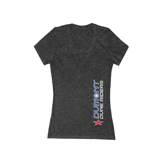 DDR Women’s Deep V-Neck Tee | Bella + Canvas 6035