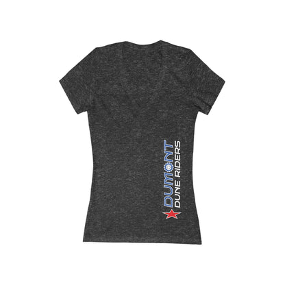DDR Women’s Deep V-Neck Tee | Bella + Canvas 6035